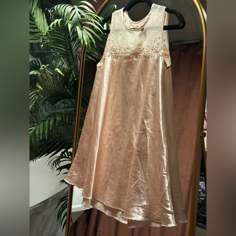 Elegant Satin Nightgown